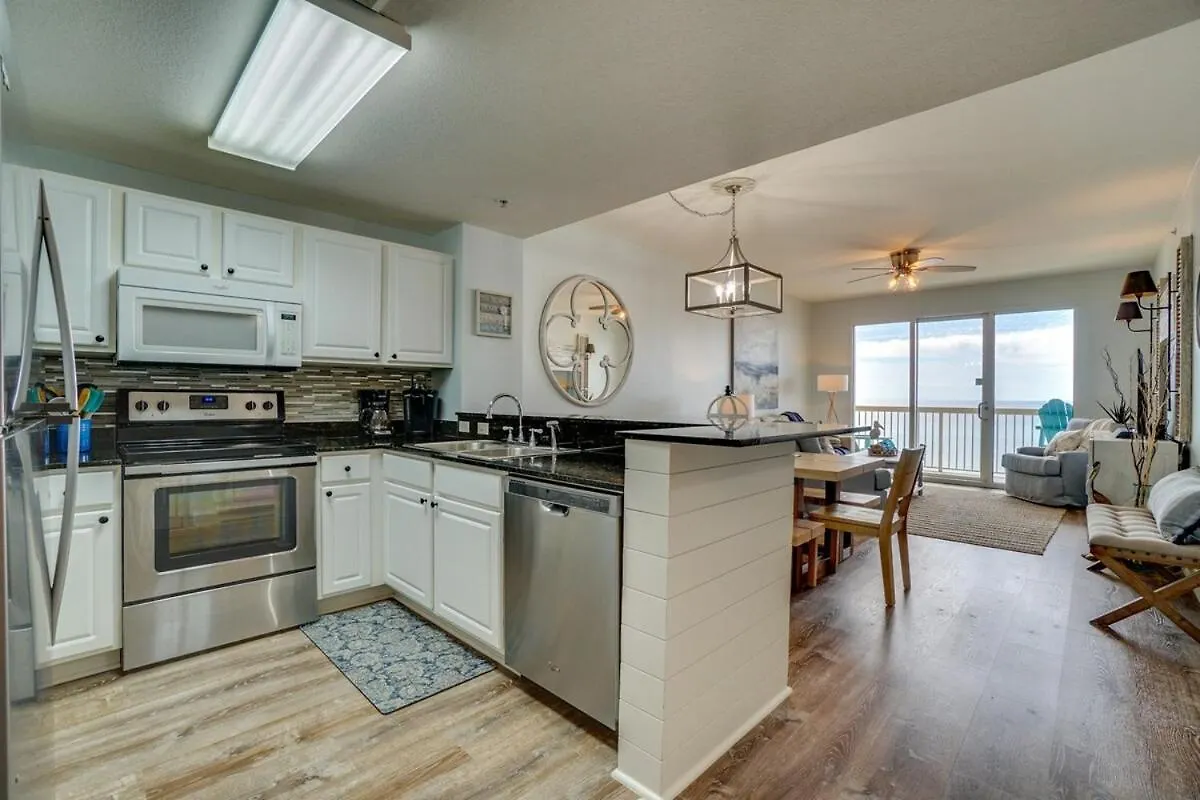 Apartment 408E Calypso Elegant Beach Front Beach Svc Included Panama City Beach