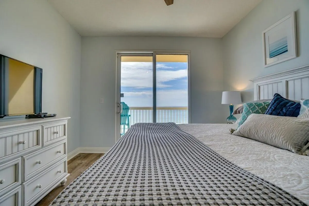 408E Calypso Elegant Beach Front Beach Svc Included Panama City Beach