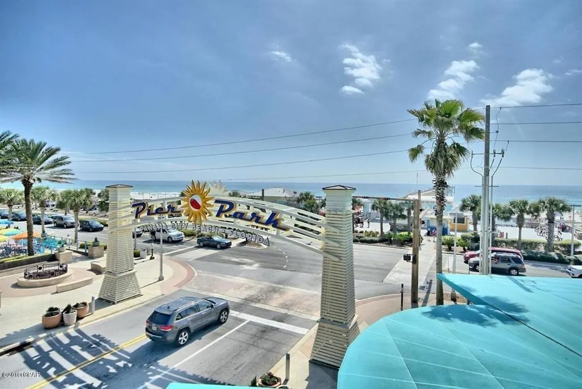 408E Calypso Elegant Beach Front Beach Svc Included Panama City Beach