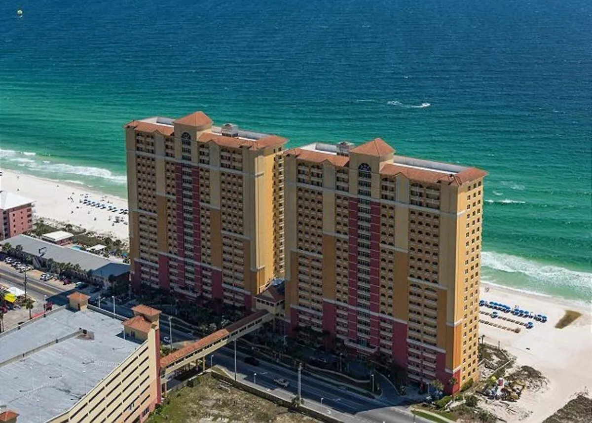 Apartment 408E Calypso Elegant Beach Front Beach Svc Included Panama City Beach