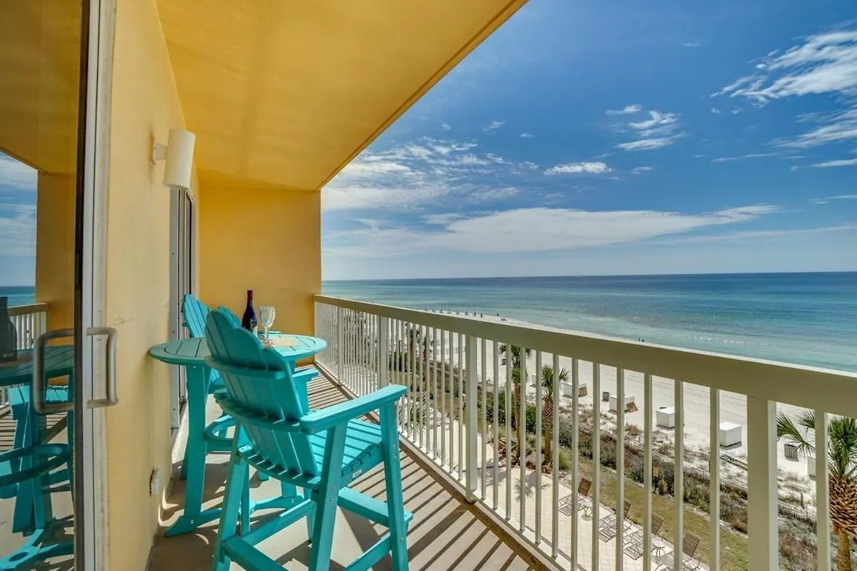 408E Calypso Elegant Beach Front Beach Svc Included Panama City Beach